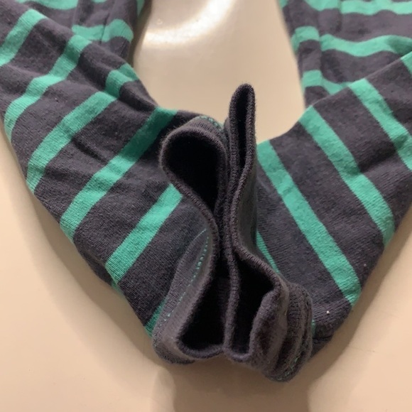 Just one you Carter’s Toddler 3T gray teal stripe Legging Pants - Picture 3 of 5